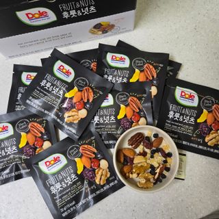 돌 [Dole] 후룻&넛츠 블랙/옐로우/레드라벨 (맛 랜덤발송) — 5점을 준 리뷰어가 2025년 1월 올린 사용 사진