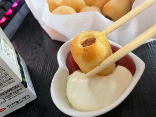 Dog&Ball 독앤볼 [Dog&Ball] 미니찹쌀볼도그 찹쌀치즈볼 — 5점을 준 리뷰어가 2021년 9월 올린 사용 사진