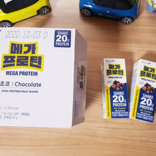 바디랩 프로틴음료 단백질쉐이크 메가프로틴 — 5점을 준 리뷰어가 2022년 5월 올린 사용 사진