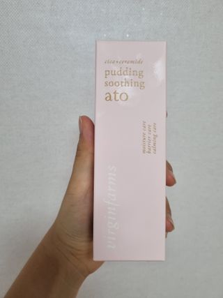 냉장고에 넣어요, 붉은 트러블 피부 다음날 진정되요 [버진팜스 푸딩수딩아토] — 5점을 준 리뷰어가 2021년 8월 올린 사용 사진