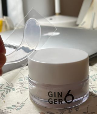GINGER6 에너자이징 펩티 크림 — 5점을 준 리뷰어가 2021년 12월 올린 사용 사진