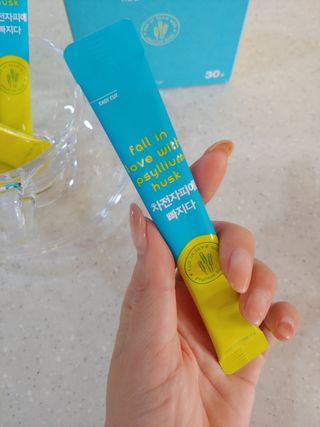 메디포스트 모비타 바디코드 식이섬유 차전자피에 빠지다 30포 — 5점을 준 리뷰어가 2022년 11월 올린 사용 사진