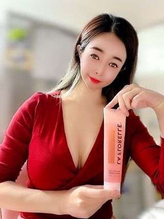 라플로렐 프로방스 로즈 폼클렌저 — 5점을 준 리뷰어가 2022년 1월 올린 사용 사진
