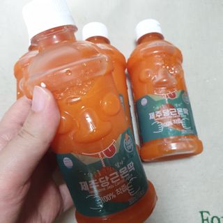 탐라원 무농약 당근과즙으로 건강한 당근주스, 당근몬딱주스 — 5점을 준 리뷰어가 2021년 8월 올린 사용 사진