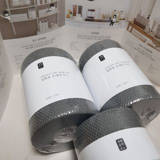 [생활공작소] 일회용 수세미 미니_그레이 60매 x 3입 — 5점을 준 리뷰어가 2021년 2월 올린 사용 사진