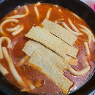 [푸딩팩토리] 로제누들떡볶이 500g / 까르보나라크림누들떡볶이 500g — 5점을 준 리뷰어가 2022년 7월 올린 사용 사진