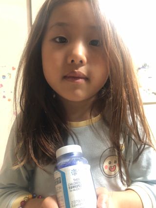 [Dr.PNT] 닥터피엔티 프로바이오틱스 칠드런스 츄어블 / 2개월분 — 5점을 준 리뷰어가 2023년 1월 올린 사용 사진