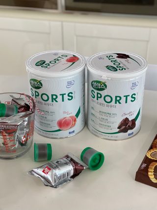 셀렉스스포츠 셀렉스 스포츠 웨이 프로틴 파우더 2종 + 텀블러 세트 — 5점을 준 리뷰어가 2021년 6월 올린 사용 사진