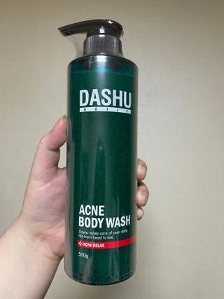 다슈코리아 다슈 데일리 아크네 릴렉스 바디워시 500ml — 4.5점을 준 리뷰어가 2021년 8월 올린 사용 사진
