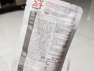 클린24시간 1BOX(5포) + 전용보틀(500ml) — 5점을 준 리뷰어가 2022년 7월 올린 사용 사진