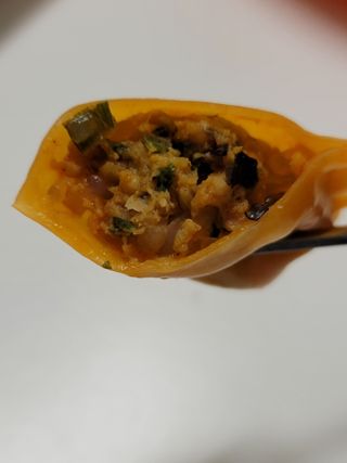 한만두 진한 해물맛 짬뽕만두 1kg — 5점을 준 리뷰어가 2021년 4월 올린 사용 사진