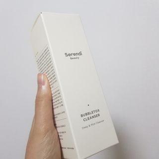 세렌디뷰티 버블톡스 클렌져 — 5점을 준 리뷰어가 2021년 4월 올린 사용 사진