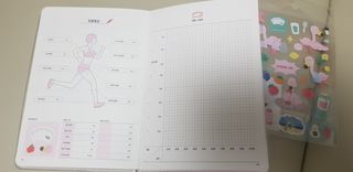 리훈 하밍이와 함께하는 숨은라인찾기 다이어트 플래너 — 5점을 준 리뷰어가 2021년 3월 올린 사용 사진