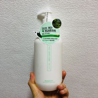 멈칫(MUMCHIT) 멈칫 단백질 퀵트리트먼트 — 5점을 준 리뷰어가 2021년 12월 올린 사용 사진