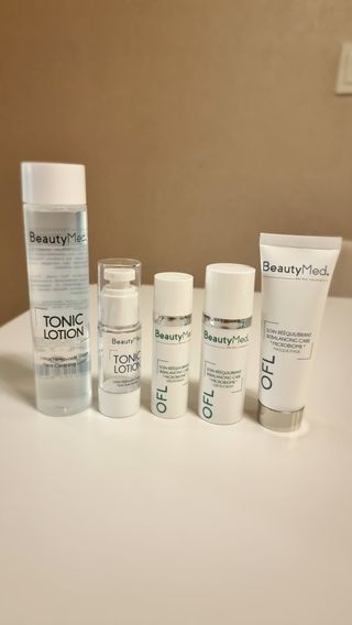 뷰티메드 OFL 리밸런싱 케어 크림 50ml — 5점을 준 리뷰어가 2022년 8월 올린 사용 사진