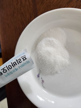 요리여왕 프리바이오틱스 프락토올리고당FOS유산균 — 5점을 준 리뷰어가 2023년 5월 올린 사용 사진