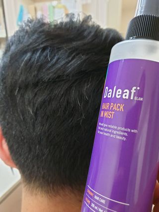 달리프 글램 헤어팩 인미스트 200ml — 5점을 준 리뷰어가 2021년 1월 올린 사용 사진