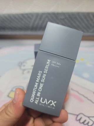 UVX 퀀텀 마스 올인원 선세럼 — 5점을 준 리뷰어가 2024년 2월 올린 사용 사진