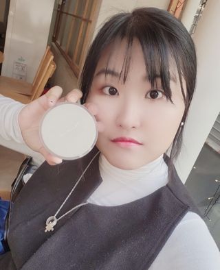 [트라움하프트] 컴포트 핏 쿠션 — 5점을 준 리뷰어가 2022년 11월 올린 사용 사진