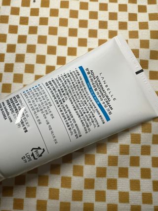 랑벨 수퍼내츄럴 아쿠아 수딩 크림 100ml — 5점을 준 리뷰어가 2022년 4월 올린 사용 사진