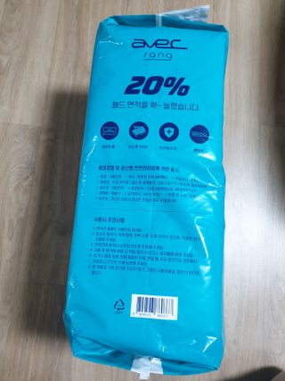아베크 펫 와이드 프리미엄 중형 애견 강아지 배변 패드 54매 1팩 45g — 5점을 준 리뷰어가 2021년 7월 올린 사용 사진