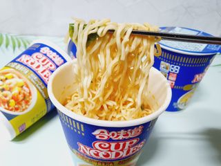 NISSIN 닛신 컵누들  4종 - 씨푸드오리지날, 씨푸드 스파이시, 씨푸드 커리, 씨푸드 XO소스 — 5점을 준 리뷰어가 2021년 10월 올린 사용 사진