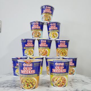 NISSIN 닛신 컵누들  4종 - 씨푸드오리지날, 씨푸드 스파이시, 씨푸드 커리, 씨푸드 XO소스 — 5점을 준 리뷰어가 2021년 12월 올린 사용 사진