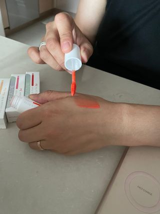 코드네이처 비아미 핏 컬러 4종 — 4점을 준 리뷰어가 2021년 8월 올린 사용 사진