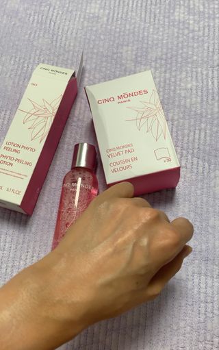 생크몽드 피토 필링 로션 150ml — 5점을 준 리뷰어가 2021년 8월 올린 사용 사진