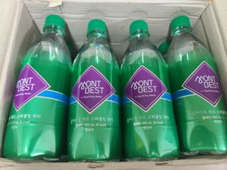 몽베스트 Montbest with Sparkling water Plain 20병 — 5점을 준 리뷰어가 2021년 11월 올린 사용 사진