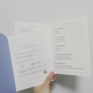 워터멜론컴퍼니 마음 백문 백답 / 가족 연애 진로 결혼 부모님 친구 우정 문답100문 100답 — 5점을 준 리뷰어가 2022년 10월 올린 사용 사진