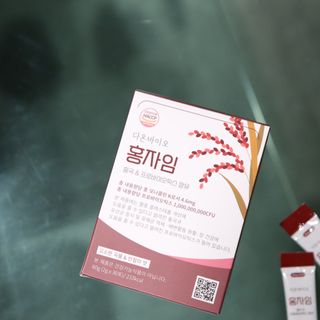 하루 1포로 콜레스테롤, 유산균, 고역가 소화효소까지 한번에 섭취! 다온바이오 홍자임 1개월분(30포) — 5점을 준 리뷰어가 2022년 11월 올린 사용 사진