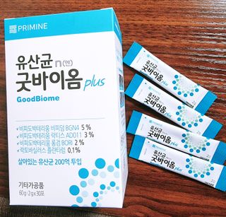 프리마인 유산균 국가지정연구소 선정, 살아있는 생유산균 200억 마리의 힘. 유산균n굿바이옴플러스 — 5점을 준 리뷰어가 2021년 11월 올린 사용 사진