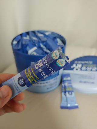 서울약사신협_프로바이오생유산균_2.5G x 100포 — 5점을 준 리뷰어가 2021년 5월 올린 사용 사진