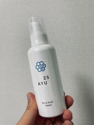 AYU25[아유트웬티파이브] 피부건강에 꼭 필요한 pH 약산성 와일드 로즈토너 — 5점을 준 리뷰어가 2021년 4월 올린 사용 사진