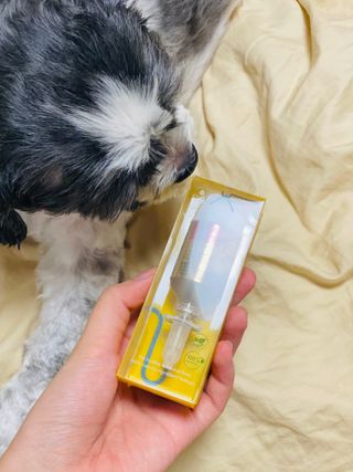 무지조타 반려동물용 꽃으로만든영양제 헬리코디펜스 15ml — 3.5점을 준 리뷰어가 2021년 8월 올린 사용 사진