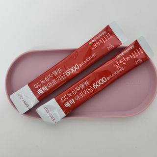 메타아르기닌 GC녹십자웰빙 메타 아르기닌 6000 플러스 오르니틴 — 5점을 준 리뷰어가 2022년 11월 올린 사용 사진