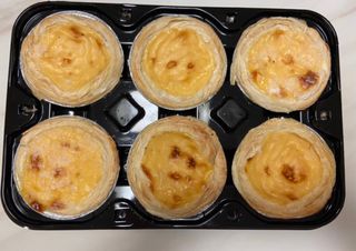 디앙뜨 포르투갈 에그타르트 오리지널 맛+패션후르츠+초콜릿타르트 맛 중 택1 — 4점을 준 리뷰어가 2021년 8월 올린 사용 사진