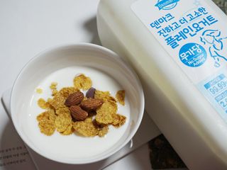 프리_[덴마크] 진하고 더 고소한 플레인 요거트 1.8L — 5점을 준 리뷰어가 2025년 5월 올린 사용 사진