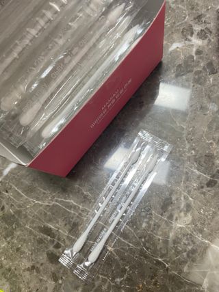 마미앤유 개별 듀얼면봉 — 4점을 준 리뷰어가 2022년 2월 올린 사용 사진