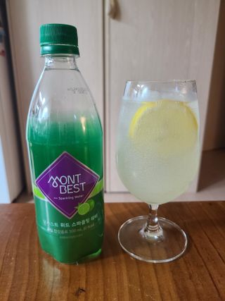 몽베스트 Montbest with Sparkling water Lime20병 — 5점을 준 리뷰어가 2021년 10월 올린 사용 사진