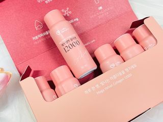 랩앤뷰티 메가 벨벳 콜라겐 12000 — 5점을 준 리뷰어가 2021년 5월 올린 사용 사진