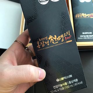 서울약사신협 약사신협_천명플러스스틱_10mlx30포 — 5점을 준 리뷰어가 2021년 2월 올린 사용 사진