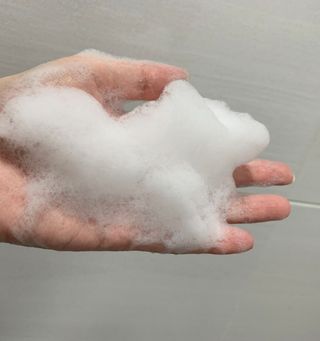 셀라피 에이리페어 크림 바디 워시 2세대 500ml — 5점을 준 리뷰어가 2021년 1월 올린 사용 사진