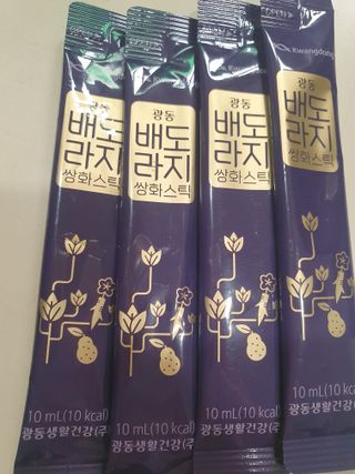 광동생활건강 나우 [광동] 배도라지 쌍화스틱 10mL x 100포 — 5점을 준 리뷰어가 2023년 11월 올린 사용 사진