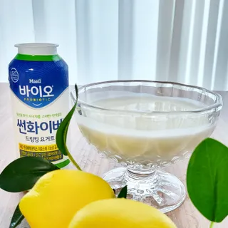 LIVE 매일바이오 썬화이버 드링킹 요거트 — 4점을 준 리뷰어가 2022년 8월 올린 사용 사진
