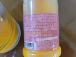 탐라원 제주의 맛, 몬딱주스 4종세트 - 한라봉몬딱주스, 천혜향몬딱주스, 청귤에이드, 당근몬딱주스 — 3.5점을 준 리뷰어가 2021년 7월 올린 사용 사진