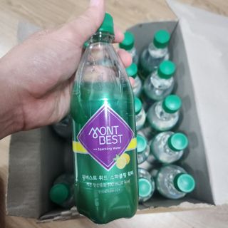 몽베스트 Montbest with Sparkling water Lemon OR Lime 20병(랜덤) — 5점을 준 리뷰어가 2023년 6월 올린 사용 사진