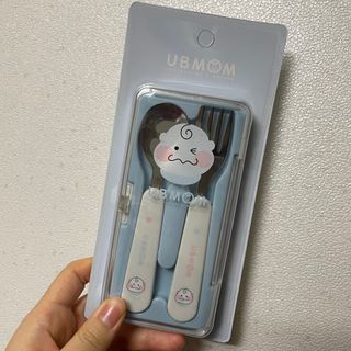 유비맘 스푼포크 케이스 세트 1+1 _컬러랜덤 발송 — 5점을 준 리뷰어가 2020년 12월 올린 사용 사진