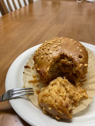 롯데제과 Vbread 포카치아식빵1개 + 미니식빵 1개 + 머핀 2개 세트 — 3.5점을 준 리뷰어가 2021년 9월 올린 사용 사진